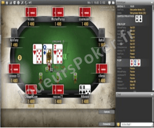 Winamax Poker Table