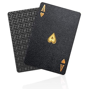 Cartes Poker noires Bierdorf