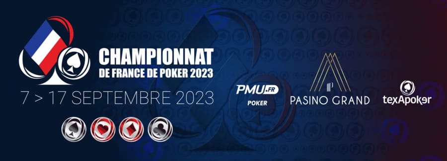 Programme du Championnat de France de Poker 2023