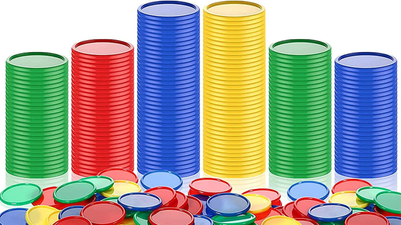 Jetons de Poker en plastique