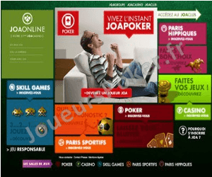 Joa Online Poker Accueil