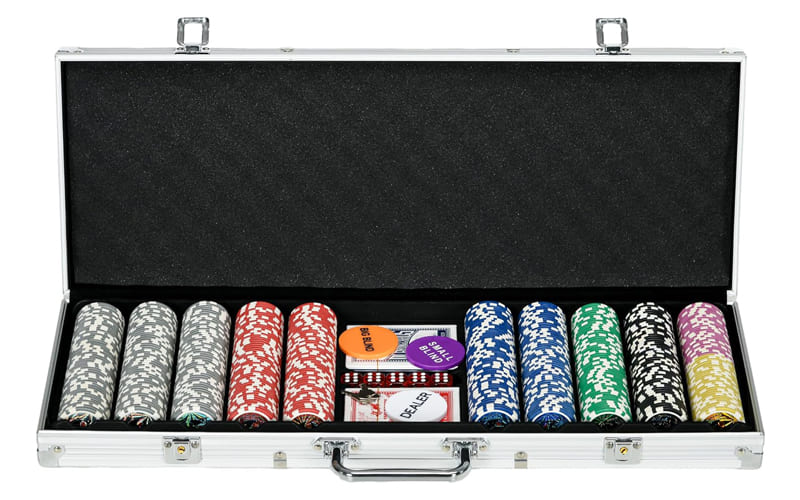 Mallette de Poker 500 jetons