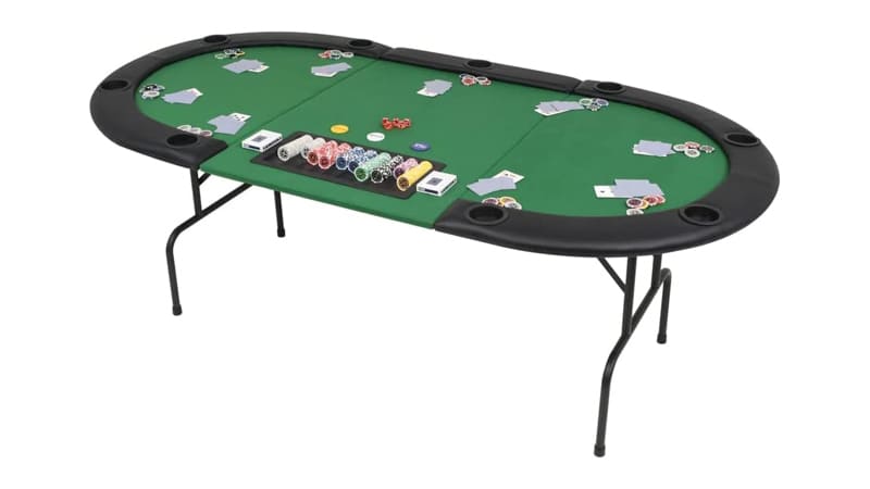 Table de Poker pliable 9 joueurs