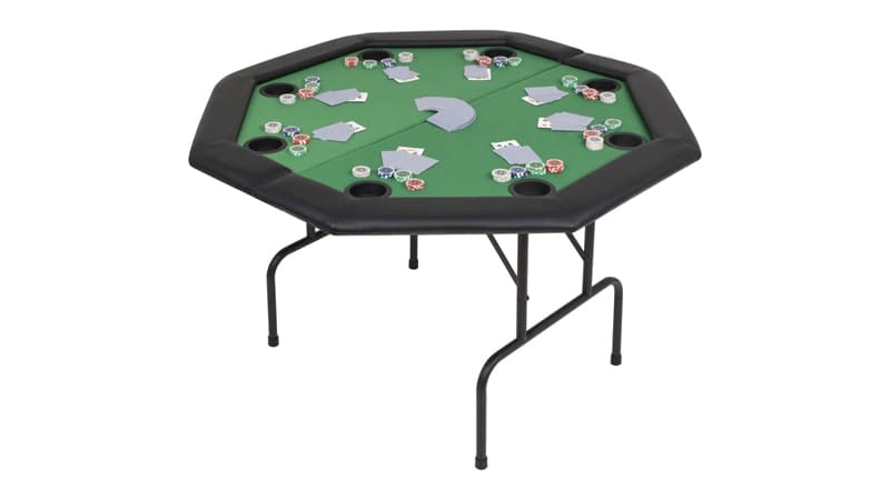 Table de Poker pliable octogonale